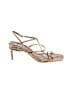 Schutz Animal Print Tan Sandals Size 10 - photo 1