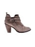 Nine West 100% Leather Brown Ankle Boots Size 12 - photo 1