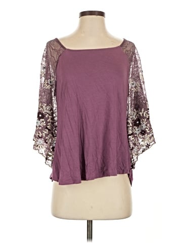 Akemi + Kin 3/4 Sleeve Top (view 1)
