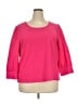 Talbots Pink 3/4 Sleeve Top Size 2X - photo 1