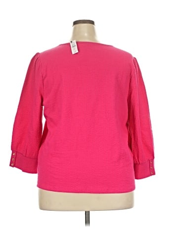 Talbots 3/4 Sleeve Top (view 2)