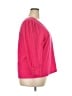 Talbots Pink 3/4 Sleeve Top Size 2X - photo 4