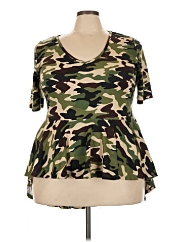 Ashley Stewart Short Sleeve Top (view 1)