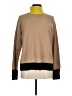 Rag & Bone/JEAN Color Block Tan Wool Pullover Sweater Size M - photo 1