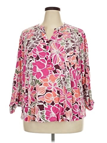 Kim Rogers 3/4 Sleeve Blouse (view 1)