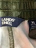 Lands' End 100% Polyester Camo Green Athletic Shorts Size 14 - 16 Husky - photo 3