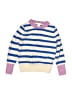 Crewcuts Stripes Blue Pullover Sweater Size 4 - 5 - photo 1