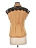 Sunny Leigh 100% Polyester Brown Sleeveless Blouse Size M - photo 2
