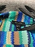 New Look Stripes Blue Casual Pants Size 4 - photo 7