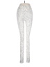 Lululemon Athletica Animal Print Silver Leggings Size 4 - photo 1