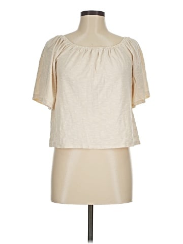 Ann Taylor LOFT Outlet Short Sleeve Blouse (view 1)