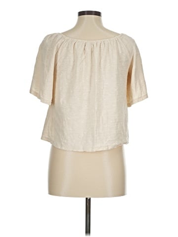 Ann Taylor LOFT Outlet Short Sleeve Blouse (view 2)