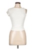 Motel Ivory Sleeveless T-Shirt Size M - photo 1