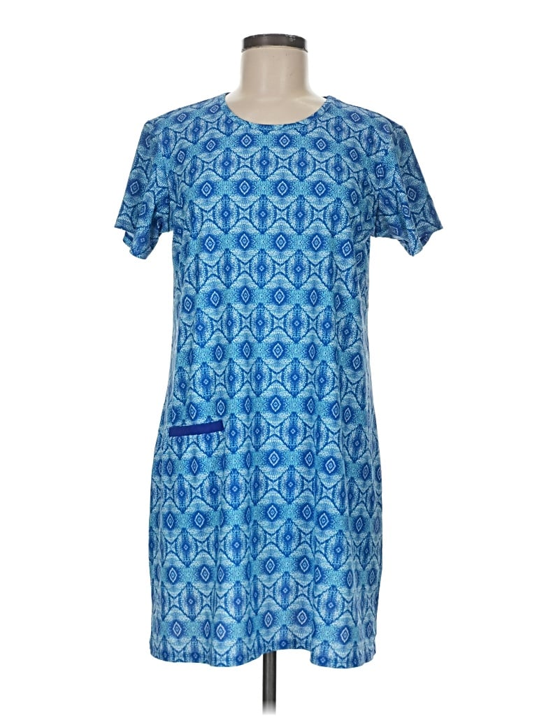 Pre-owned Cabana Life Casual Dress In Blue