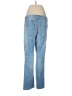 CAbi 100% Cotton Graphic Blue Jeans Size 8 - photo 2