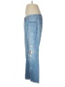 CAbi 100% Cotton Graphic Blue Jeans Size 8 - photo 5