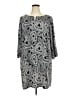 MSK Paisley Gray Casual Dress Size 3X - photo 1