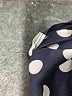 Zara Polka Dots Black 3/4 Sleeve Blouse Size XL - photo 8
