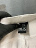Hue Solid Ivory Silver Casual Pants Size XL - photo 7