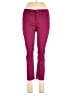 Joe Fresh Color Block Burgundy Jeans Size 6 - photo 1