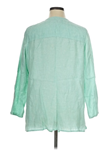Tahari 3/4 Sleeve Button-Down Shirt (view 2)