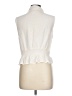 Splendid 100% Viscose Ivory Sleeveless Button-Down Shirt Size L - photo 2
