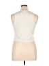 Express Ivory Sleeveless Top Size XL - photo 2