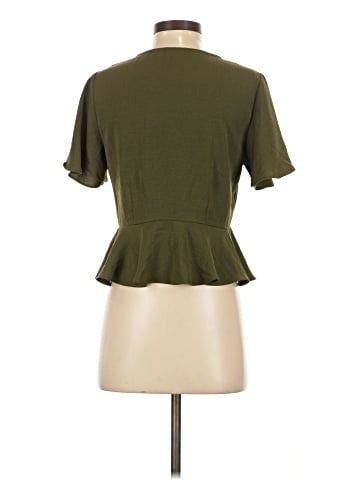 Topshop Short Sleeve Blouse (view 2)