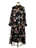 Anewsta 100% Polyester Floral Black Casual Dress Size 4XL - photo 1