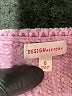 Design History 100% Polyester Color Block Purple Pullover Sweater Size 6 - photo 3