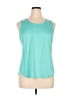 Tek Gear 100% Polyester Teal Sleeveless T-Shirt Size XL - photo 1