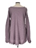 Free People 100% Cotton Purple Pullover Sweater Size L - photo 2