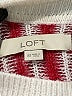 Ann Taylor LOFT Chevron-herringbone White Pullover Sweater Size XS - photo 7