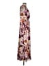 Express 100% Polyester Floral Purple Casual Dress Size M - photo 4
