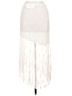 Hem & Thread Ivory Formal Skirt Size L - photo 2