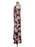 Olivia Grey Floral Black Cocktail Dress Size M - photo 5