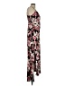 Olivia Grey Floral Black Cocktail Dress Size M - photo 4