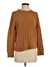 Calvin Klein 100% Polyester Brown Pullover Sweater Size S - photo 1