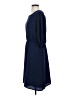 Halogen 100% Polyester Solid Blue Casual Dress Size S - photo 5