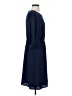 Halogen 100% Polyester Solid Blue Casual Dress Size S - photo 4