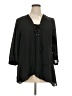 Roz & Ali 100% Polyester Black 3/4 Sleeve Blouse Size XL - photo 1