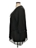Roz & Ali 100% Polyester Black 3/4 Sleeve Blouse Size XL - photo 5