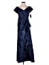 Xscape Blue Cocktail Dress Size 8 - photo 1