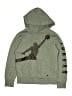 Air Jordan Gray Pullover Hoodie Size 8 - 10 - photo 1