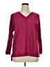 Chico's Burgundy Pullover Sweater Size XL (3) - photo 1