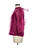 CeCe 100% Polyester Burgundy 3/4 Sleeve Blouse Size M - photo 5