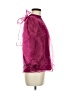 CeCe 100% Polyester Burgundy 3/4 Sleeve Blouse Size M - photo 4
