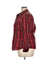 Foxcroft Plaid Red 3/4 Sleeve Button-Down Shirt Size 18 - photo 5