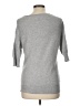 BCBGMAXAZRIA 100% Cashmere Gray Cashmere Pullover Sweater Size L - photo 2