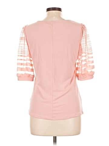 NY Collection 3/4 Sleeve Top (view 2)
